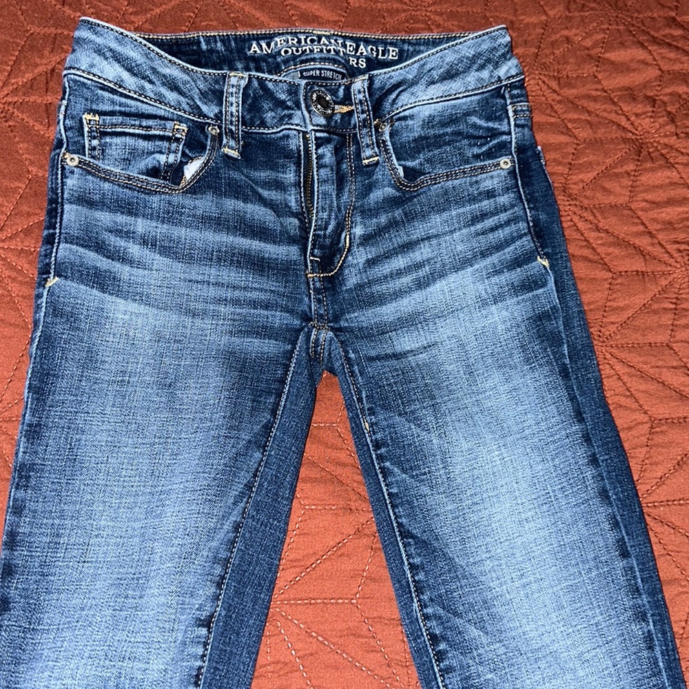 Size 00- American Eagle Outfitters Super Stretch Skinny Jeans